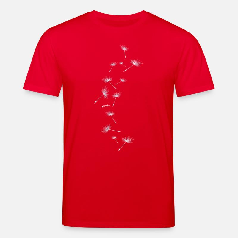 Pusteblume Design 5 - Stanley/Stella Unisex Bio-T-Shirt CREATOR  - Rot