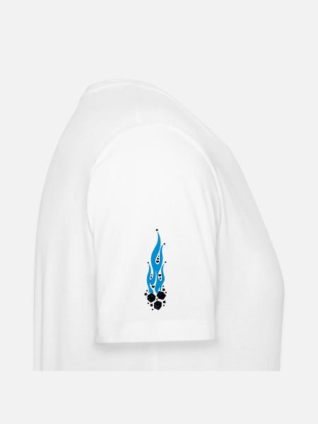 flammen - T-shirt bio CREATOR Stanley/Stella Unisexe - blanc