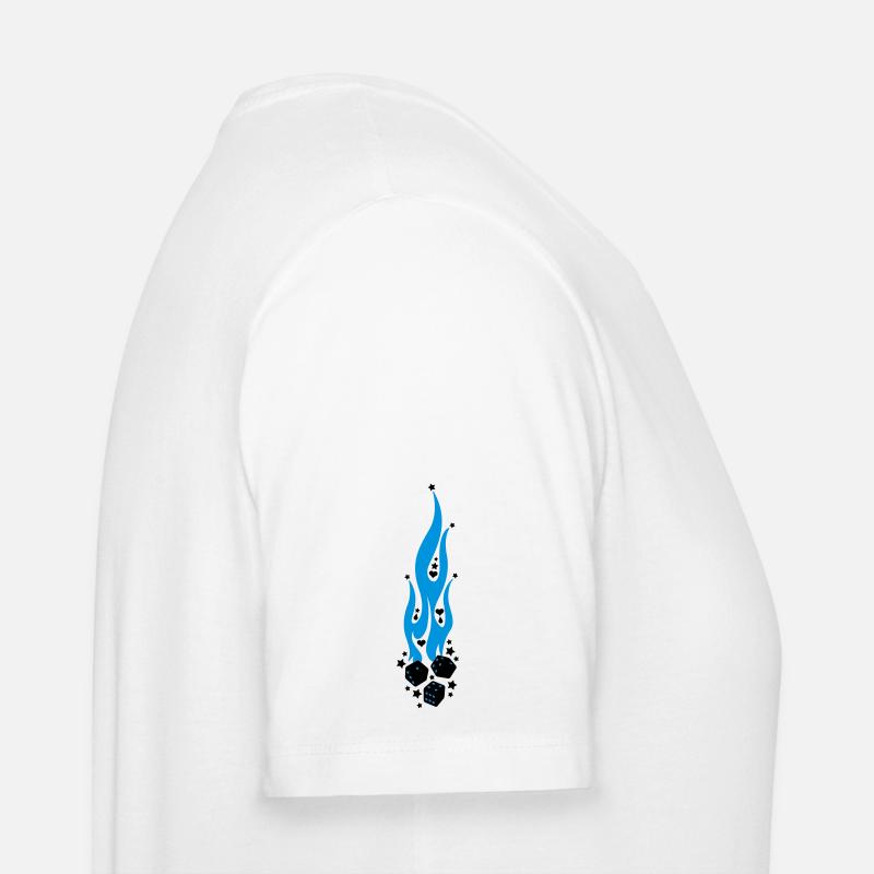 flammen - T-shirt bio CREATOR Stanley/Stella Unisexe - blanc