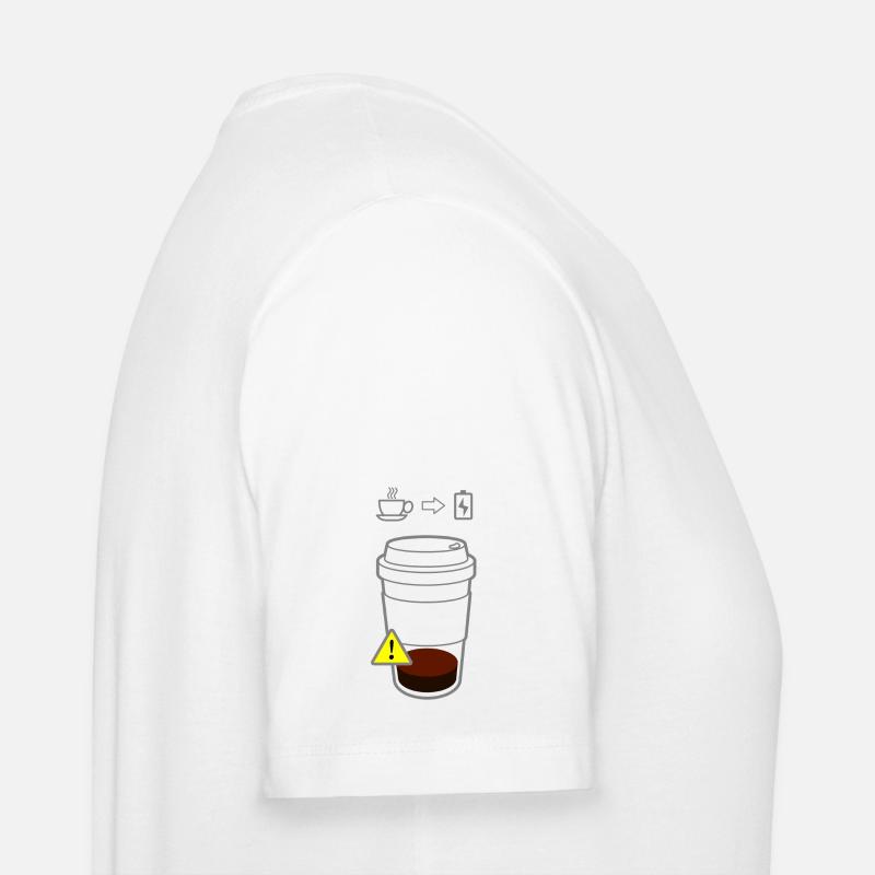 Warning Coffee Low Stanley/Stella Unisex Bio-T-Shirt CREATOR 