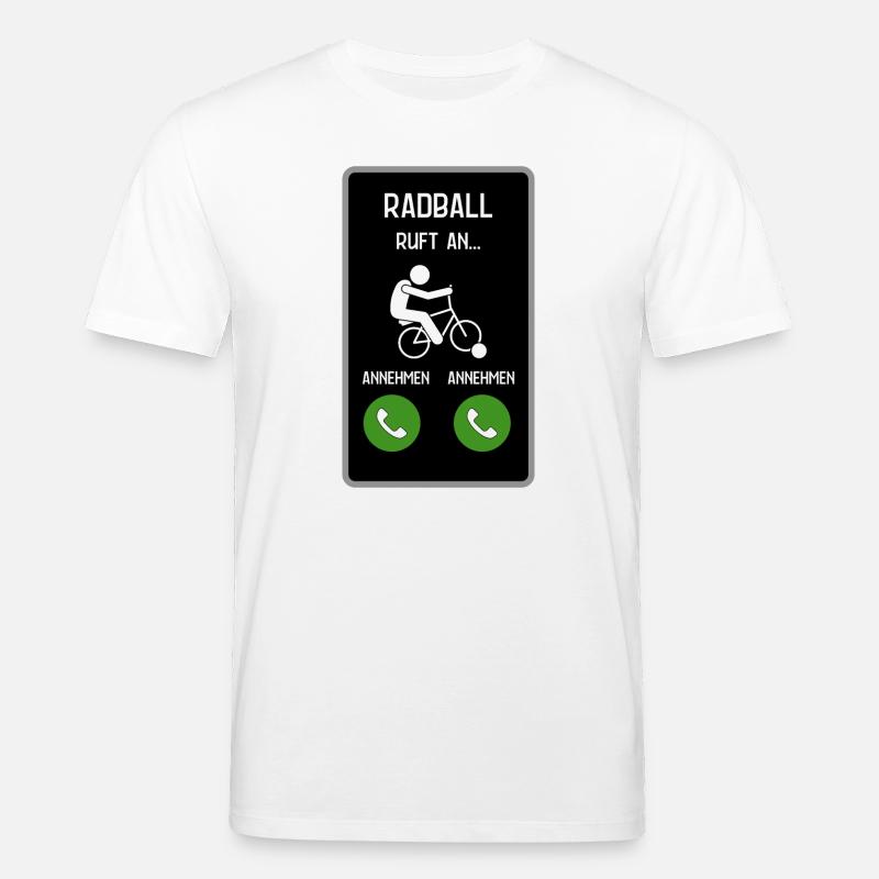 Radball ruft an - Stanley/Stella Unisex Bio-T-Shirt CREATOR  - Weiß