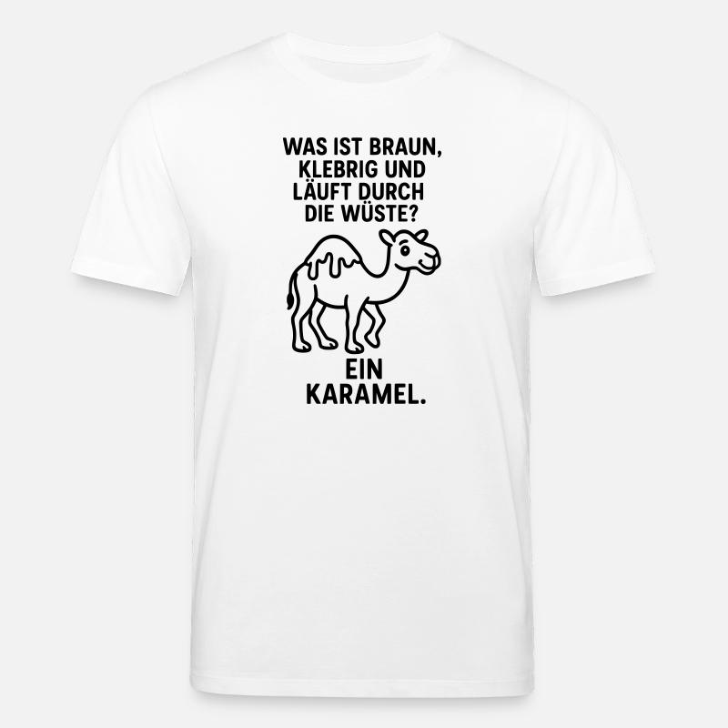 Blague Karamel Caramel Camel Desert Kids - T-shirt bio CREATOR Stanley/Stella Unisexe - blanc