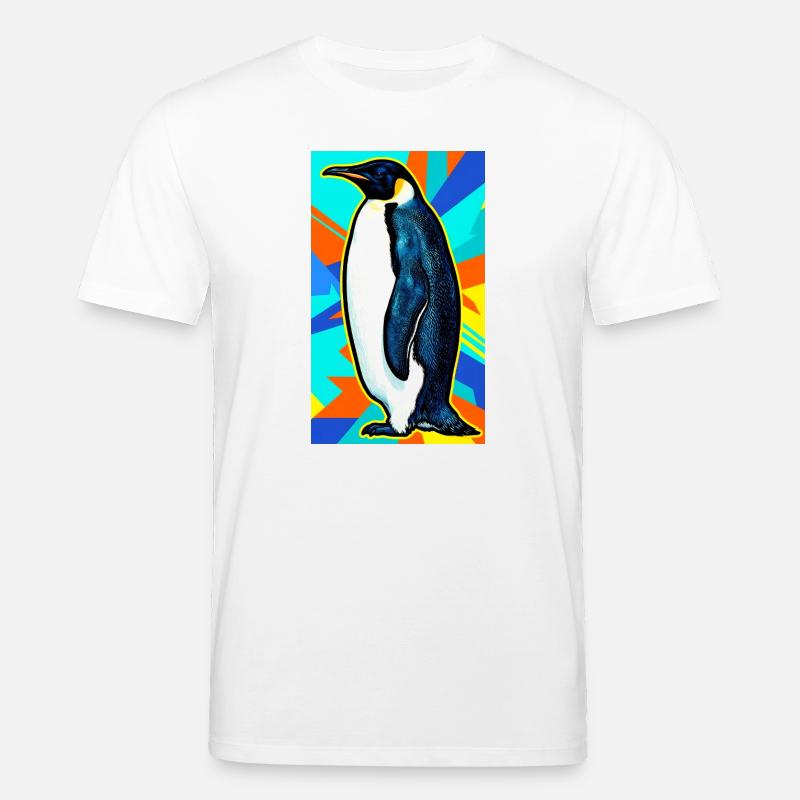 Pinguin - Stanley/Stella Unisex Bio-T-Shirt CREATOR  - Weiß