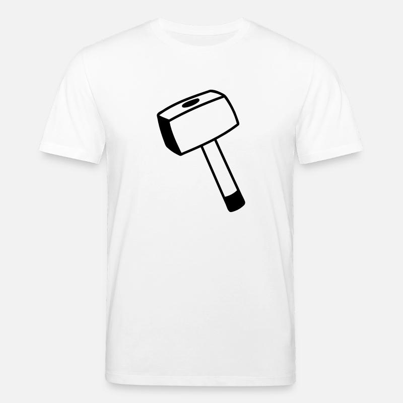 Hammer - Stanley/Stella Unisex Bio-T-Shirt CREATOR  - Weiß