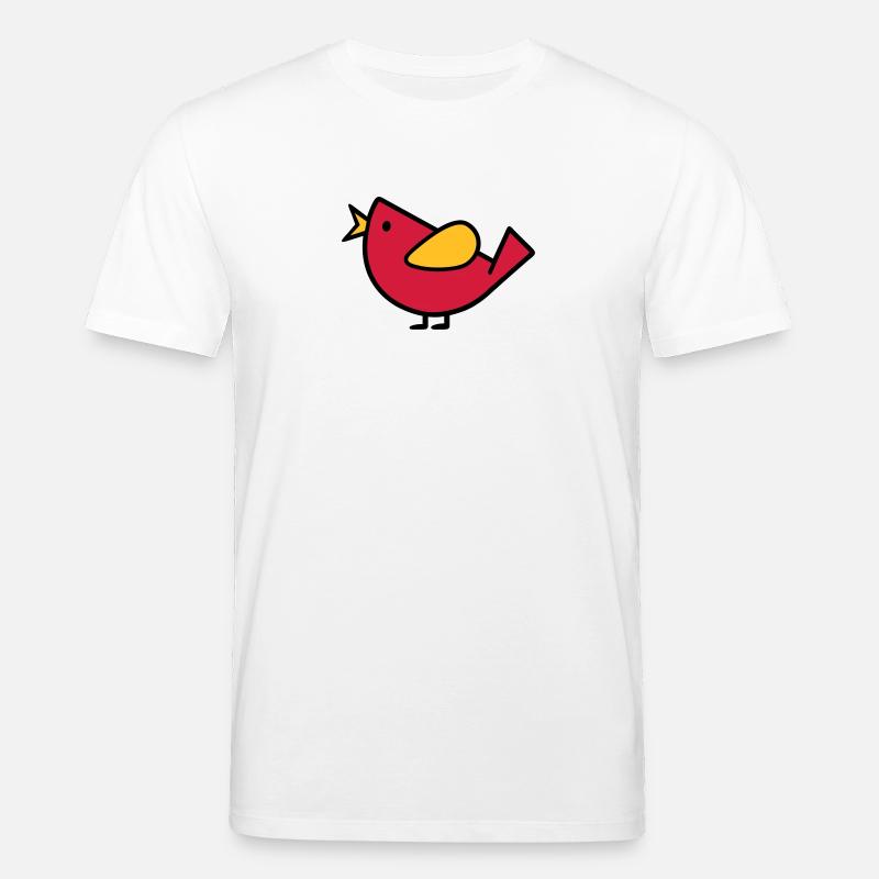 Vogel - Stanley/Stella Unisex Bio-T-Shirt CREATOR  - Weiß