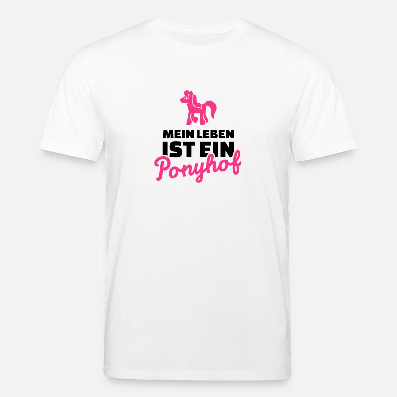 Ponyhof - Stanley/Stella Unisex Bio-T-Shirt CREATOR  - Weiß