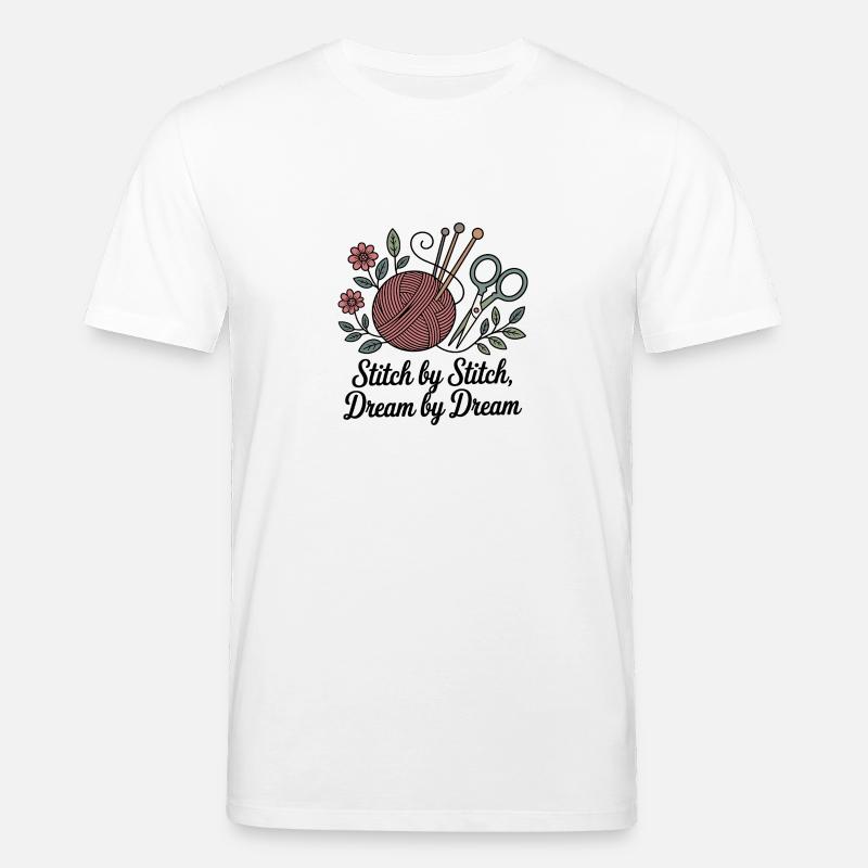 Point par point, rêve par rêve - T-shirt bio CREATOR Stanley/Stella Unisexe - blanc