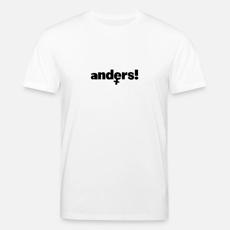 anders! - Stanley/Stella Unisex Bio-T-Shirt CREATOR  - Weiß