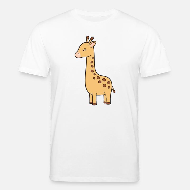 Girafe - T-shirt bio CREATOR Stanley/Stella Unisexe - blanc