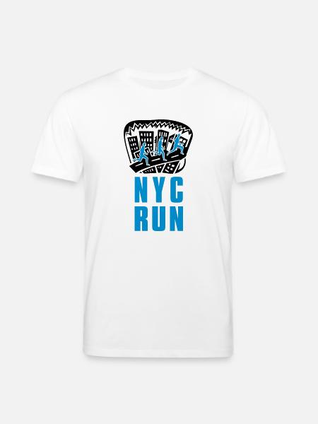 nyc_run - Stanley/Stella CREATOR Unisex Organic T-Shirt - white