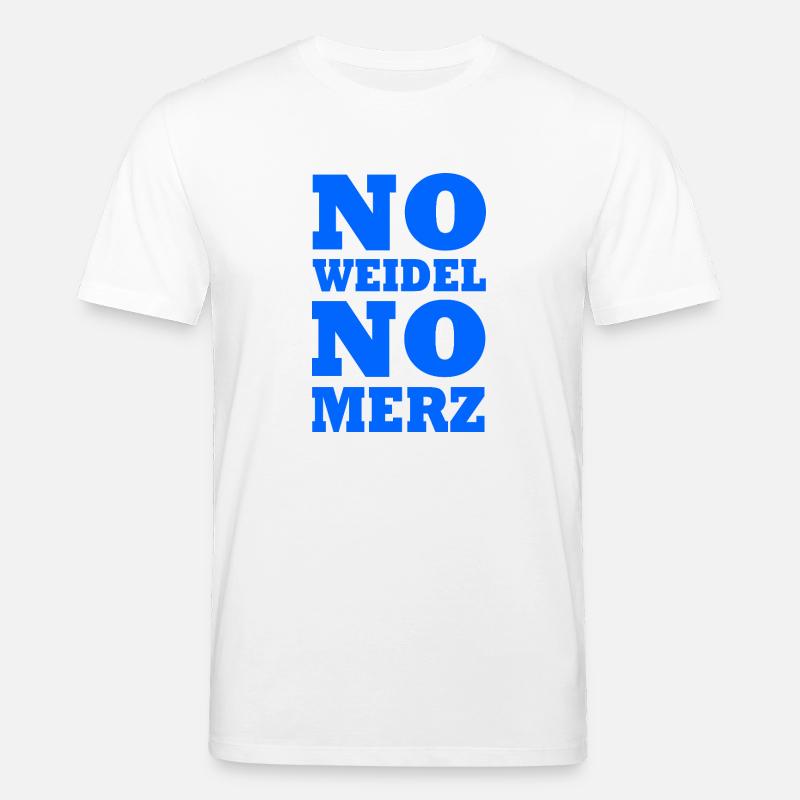No weidel no merz - Stanley/Stella Unisex Bio-T-Shirt CREATOR  - Weiß