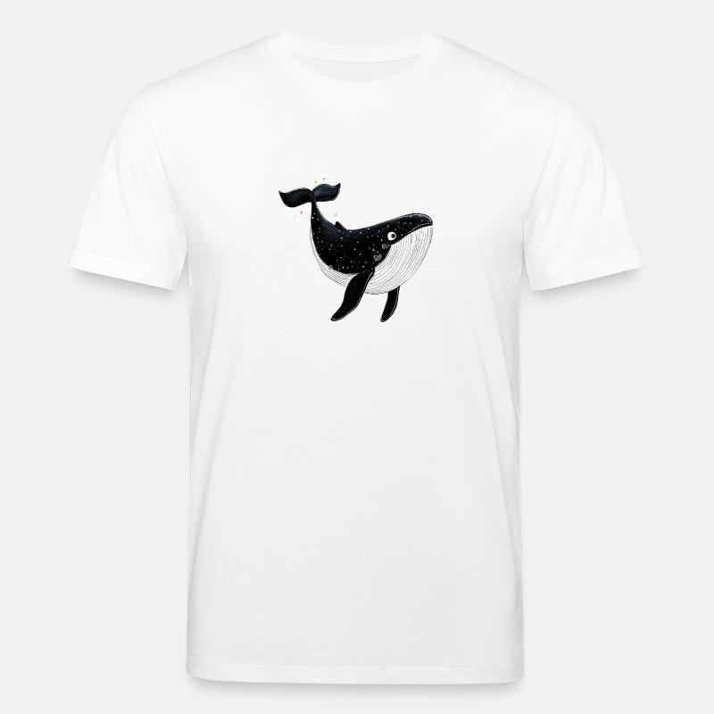 Kleiner Wal - Stanley/Stella Unisex Bio-T-Shirt CREATOR  - Weiß