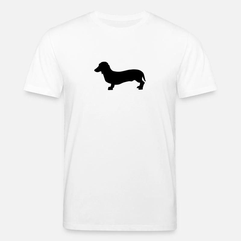 Dachshund - Stanley/Stella CREATOR Unisex Organic T-Shirt - white
