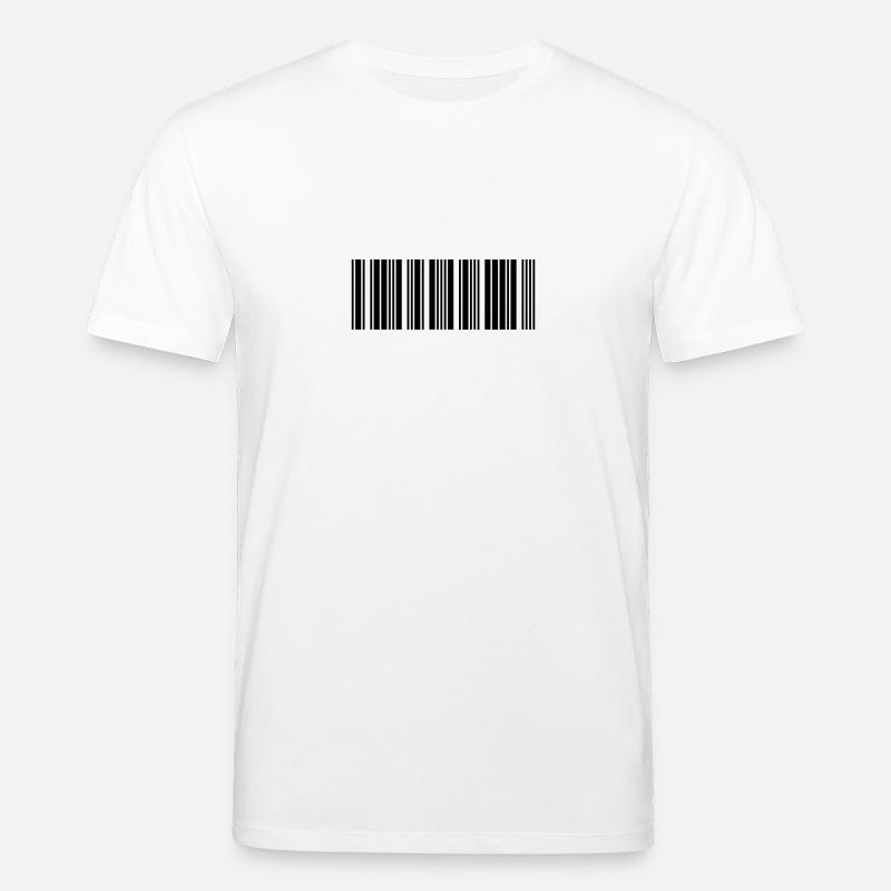 Barcode - T-shirt bio CREATOR Stanley/Stella Unisexe - blanc
