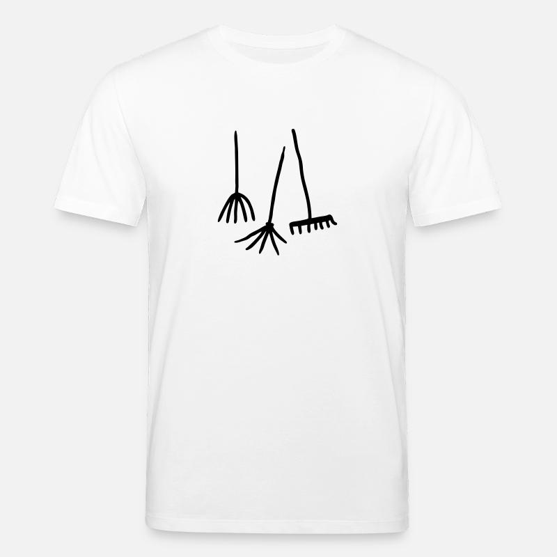 Outils de jardin - T-shirt bio CREATOR Stanley/Stella Unisexe - blanc