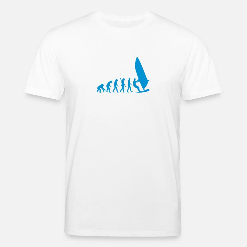 Evolution Windsurfen - Stanley/Stella Unisex Bio-T-Shirt CREATOR  - Weiß