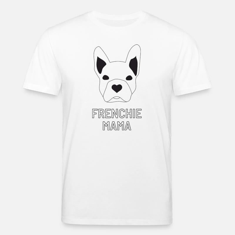frenchie mama - Stanley/Stella Unisex Bio-T-Shirt CREATOR - Weiß