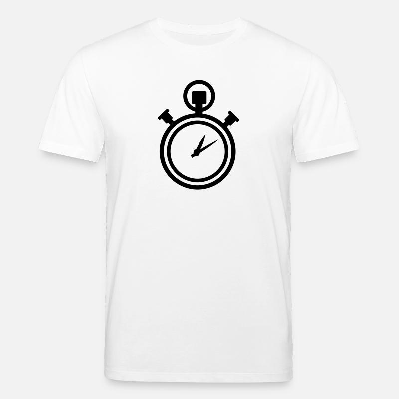Uhr - Stanley/Stella Unisex Bio-T-Shirt CREATOR  - Weiß