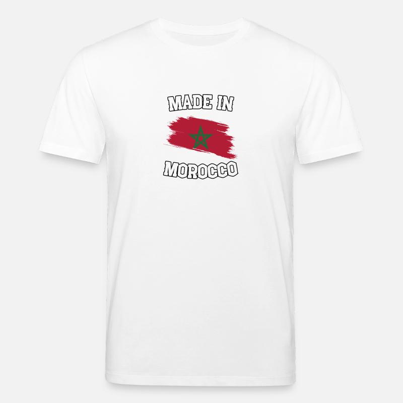 Made in Morocco - Stanley/Stella Unisex Bio-T-Shirt CREATOR  - Weiß