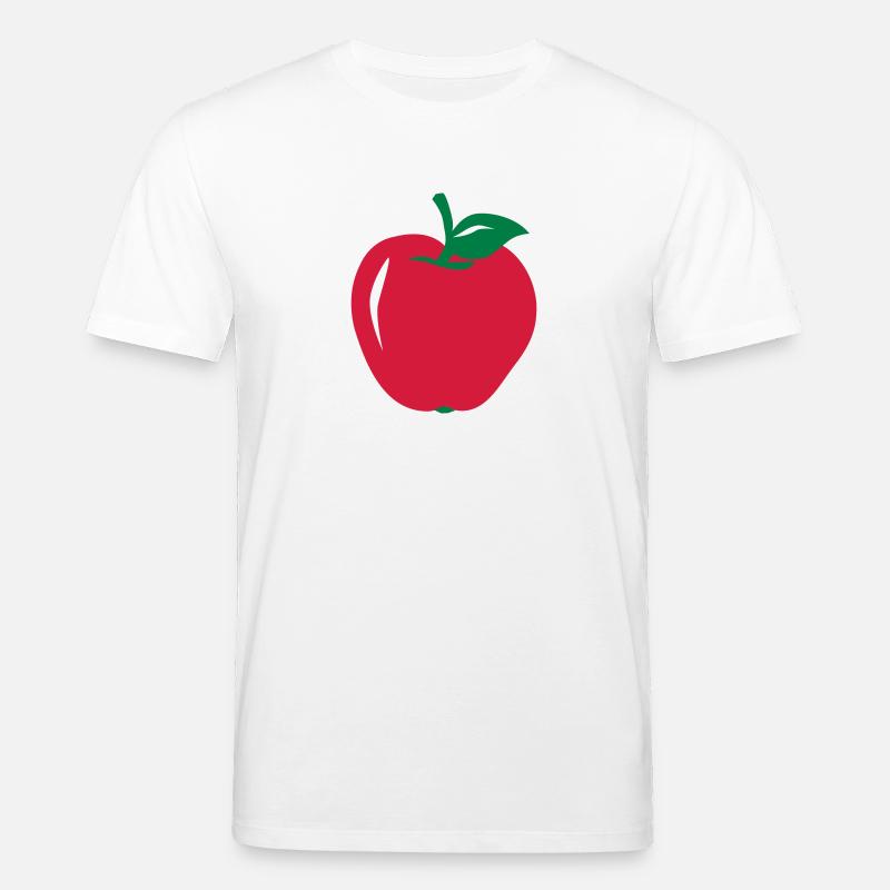 Apfel - Stanley/Stella Unisex Bio-T-Shirt CREATOR  - Weiß