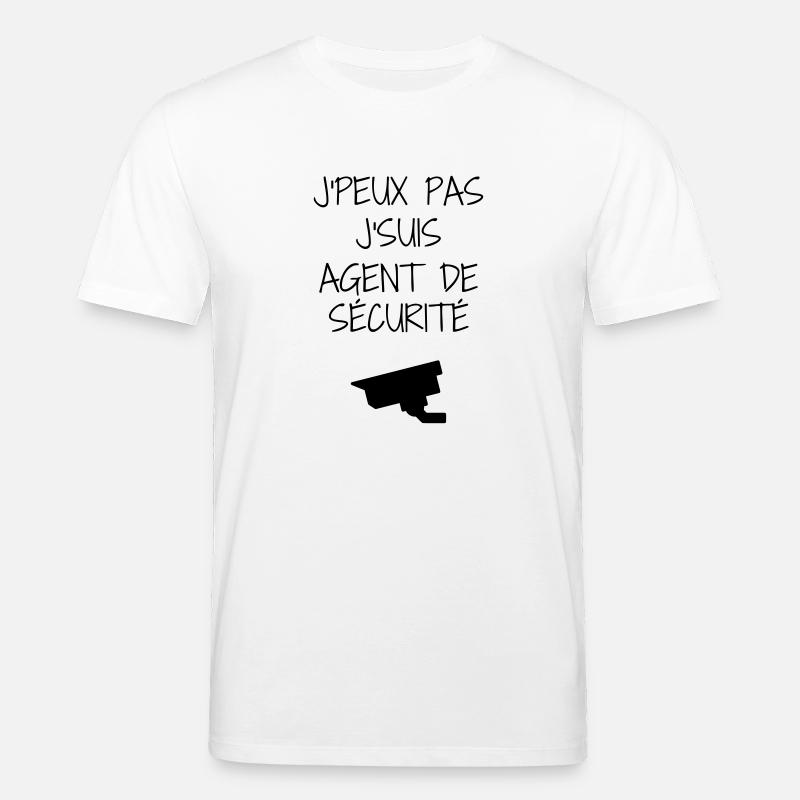Watchmann / Supervisor / Mahnwache / Security - Stanley/Stella Unisex Bio-T-Shirt CREATOR  - Weiß