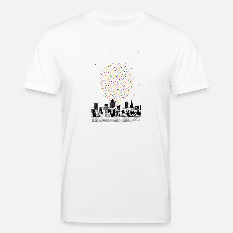 Luftballon - Stanley/Stella Unisex Bio-T-Shirt CREATOR  - Weiß