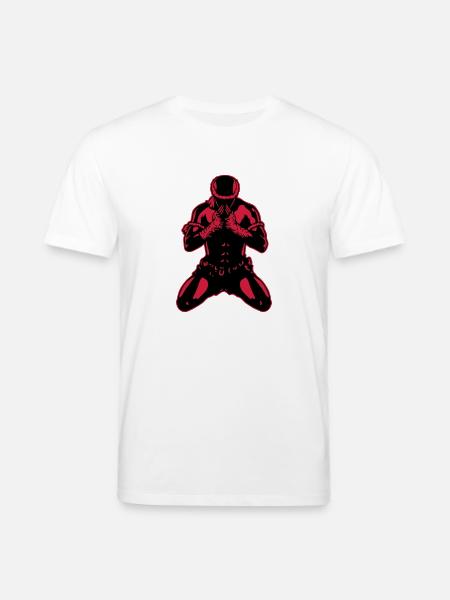 muay_thai_fighter04b - Stanley/Stella CREATOR Unisex Organic T-Shirt - white