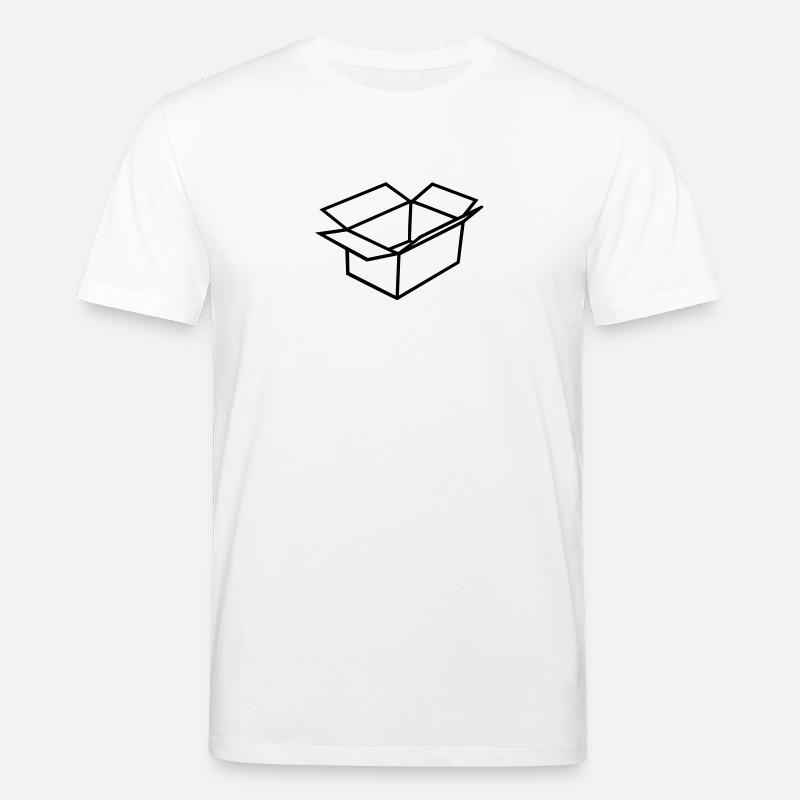 Cardboard box - Stanley/Stella CREATOR Unisex Organic T-Shirt - white