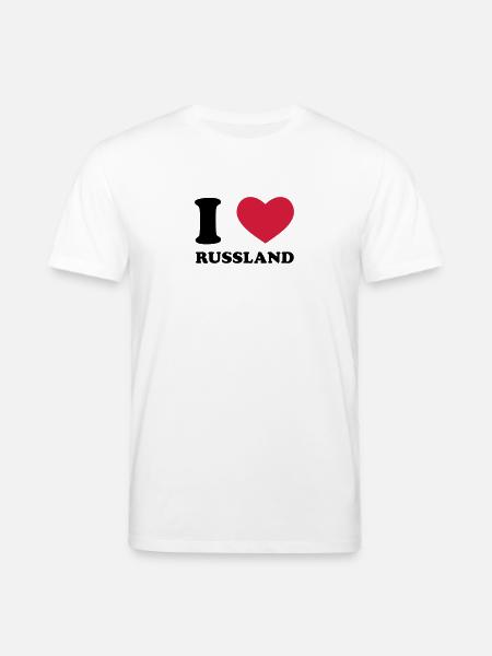 Russland - Stanley/Stella Unisex Bio-T-Shirt CREATOR - Weiß