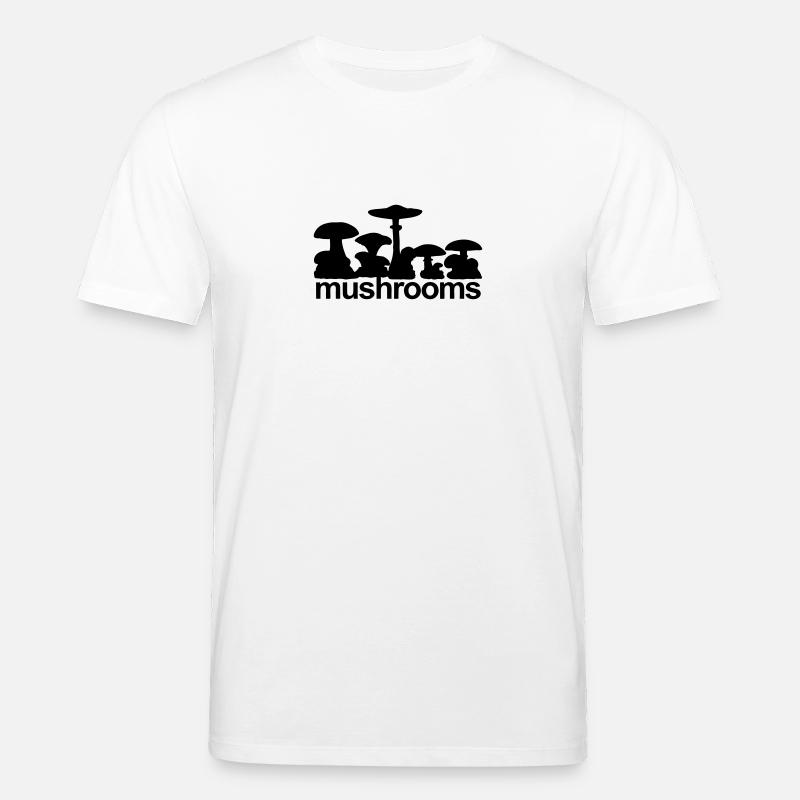 Pilze - Stanley/Stella Unisex Bio-T-Shirt CREATOR  - Weiß
