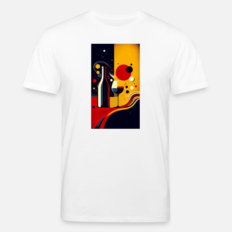 Wein 2 1 - Stanley/Stella Unisex Bio-T-Shirt CREATOR  - Weiß
