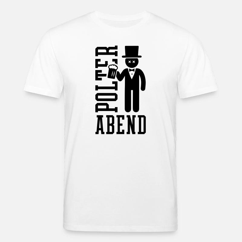 Polterabend Bräutigam - Stanley/Stella Unisex Bio-T-Shirt CREATOR  - Weiß