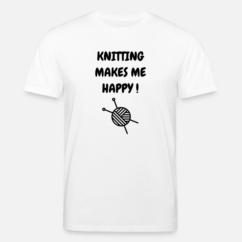 Stricken / stricker / Sticken / mode - Stanley/Stella Unisex Bio-T-Shirt CREATOR  - Weiß
