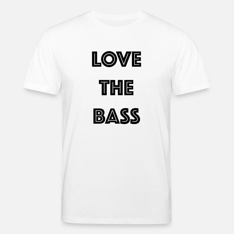 Aime la basse - T-shirt bio CREATOR Stanley/Stella Unisexe - blanc