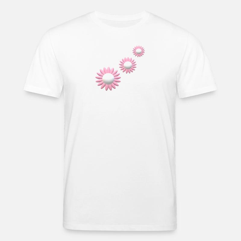 Fleur... - T-shirt bio CREATOR Stanley/Stella Unisexe - blanc