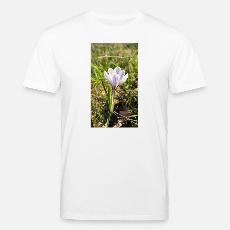 crocus - T-shirt bio CREATOR Stanley/Stella Unisexe - blanc