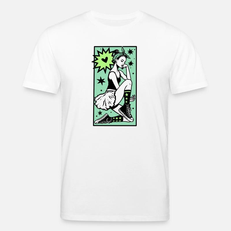 Danseuse #1 - T-shirt bio CREATOR Stanley/Stella Unisexe - blanc