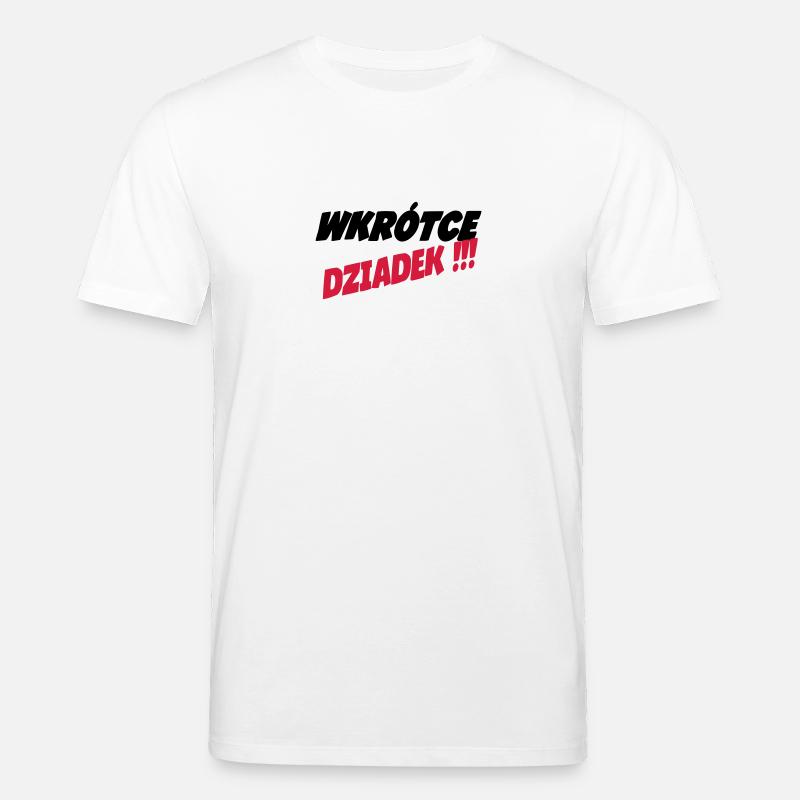 Dziadek - Stanley/Stella Unisex Bio-T-Shirt CREATOR  - Weiß