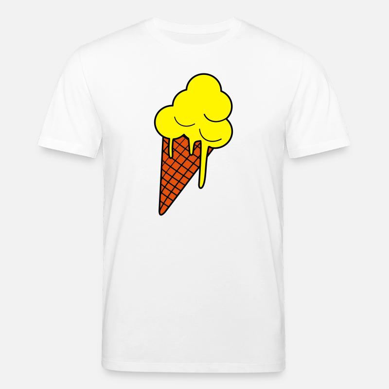 Schmelzendes Eis Pop Art - Stanley/Stella Unisex Bio-T-Shirt CREATOR - Weiß