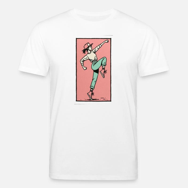 Danseuse #13 - T-shirt bio CREATOR Stanley/Stella Unisexe - blanc