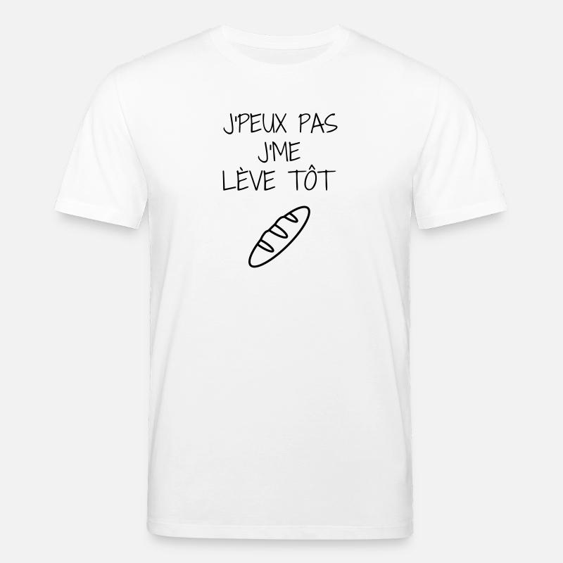 Bäcker / Bäckerei / Bäckerin / Brot - Stanley/Stella Unisex Bio-T-Shirt CREATOR  - Weiß