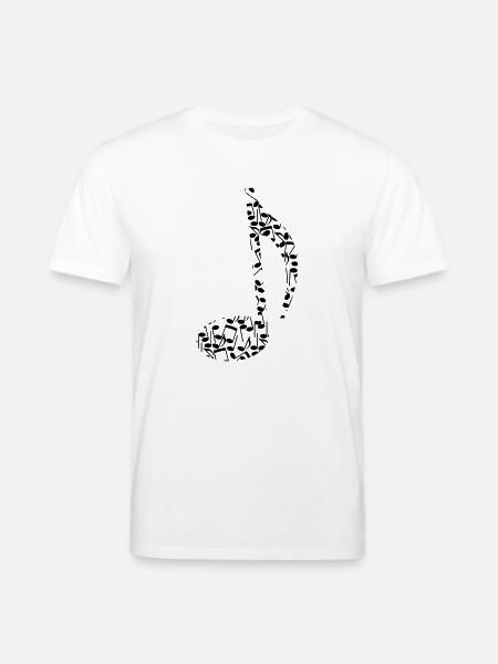 Noten-Note - Stanley/Stella Unisex Bio-T-Shirt CREATOR  - Weiß