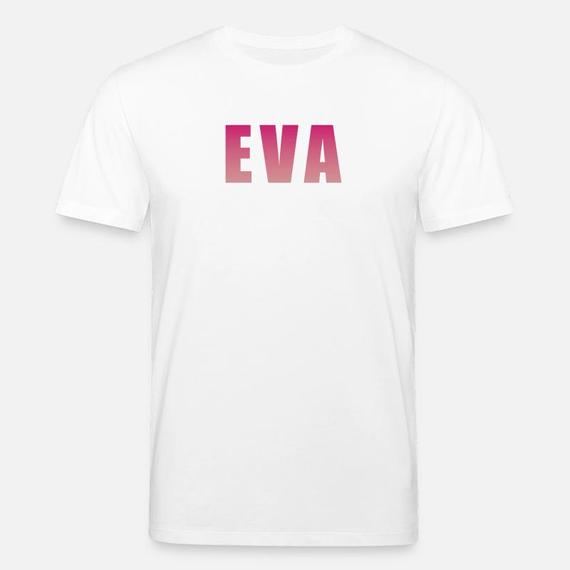 Conception de bloc de texte dégradé - T-shirt bio CREATOR Stanley/Stella Unisexe - blanc