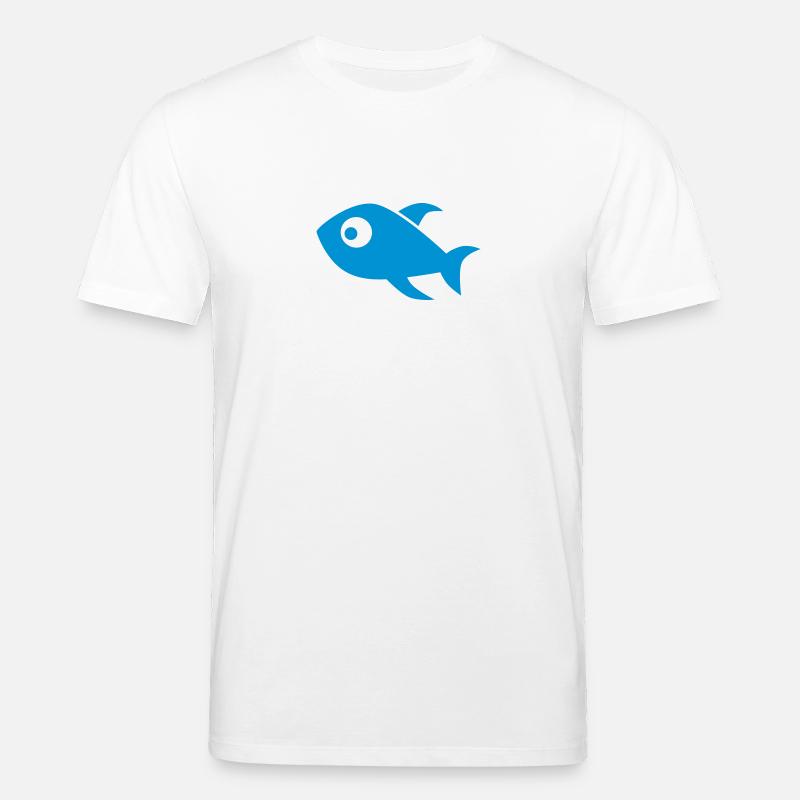 Fisch - Stanley/Stella Unisex Bio-T-Shirt CREATOR  - Weiß