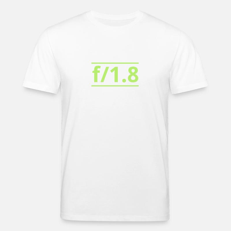 Kamera Blende f/1.8 - Stanley/Stella Unisex Bio-T-Shirt CREATOR - Weiß