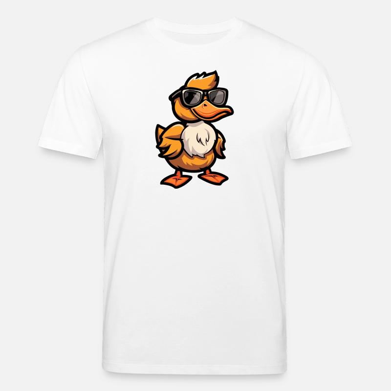 Ente Comic Cool - Stanley/Stella Unisex Bio-T-Shirt CREATOR  - Weiß