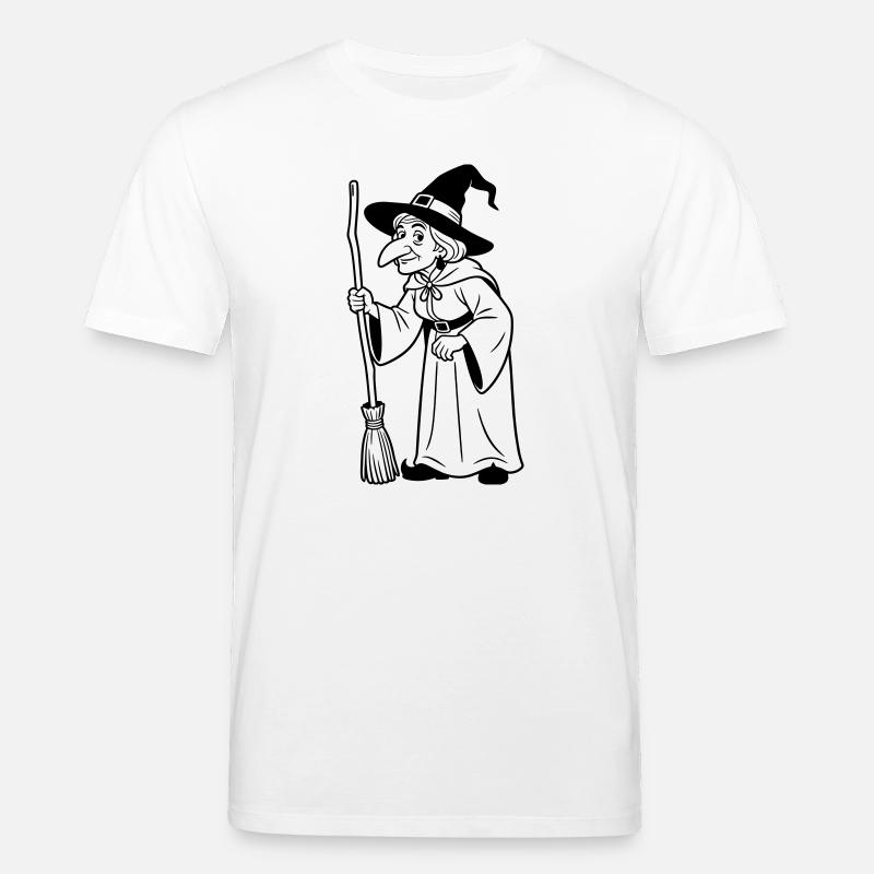 sorcière - T-shirt bio CREATOR Stanley/Stella Unisexe - blanc