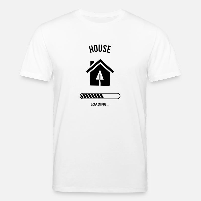 House Loading - T-shirt bio CREATOR Stanley/Stella Unisexe - blanc