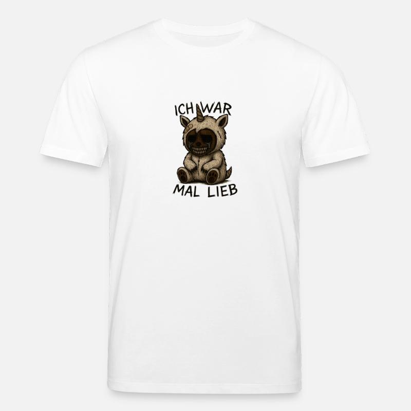 Ich war mal lieb - Stanley/Stella Unisex Bio-T-Shirt CREATOR - Weiß