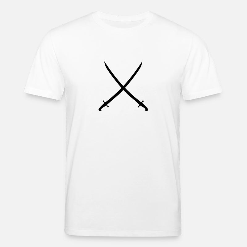 Saber sword - Stanley/Stella CREATOR Unisex Organic T-Shirt - white